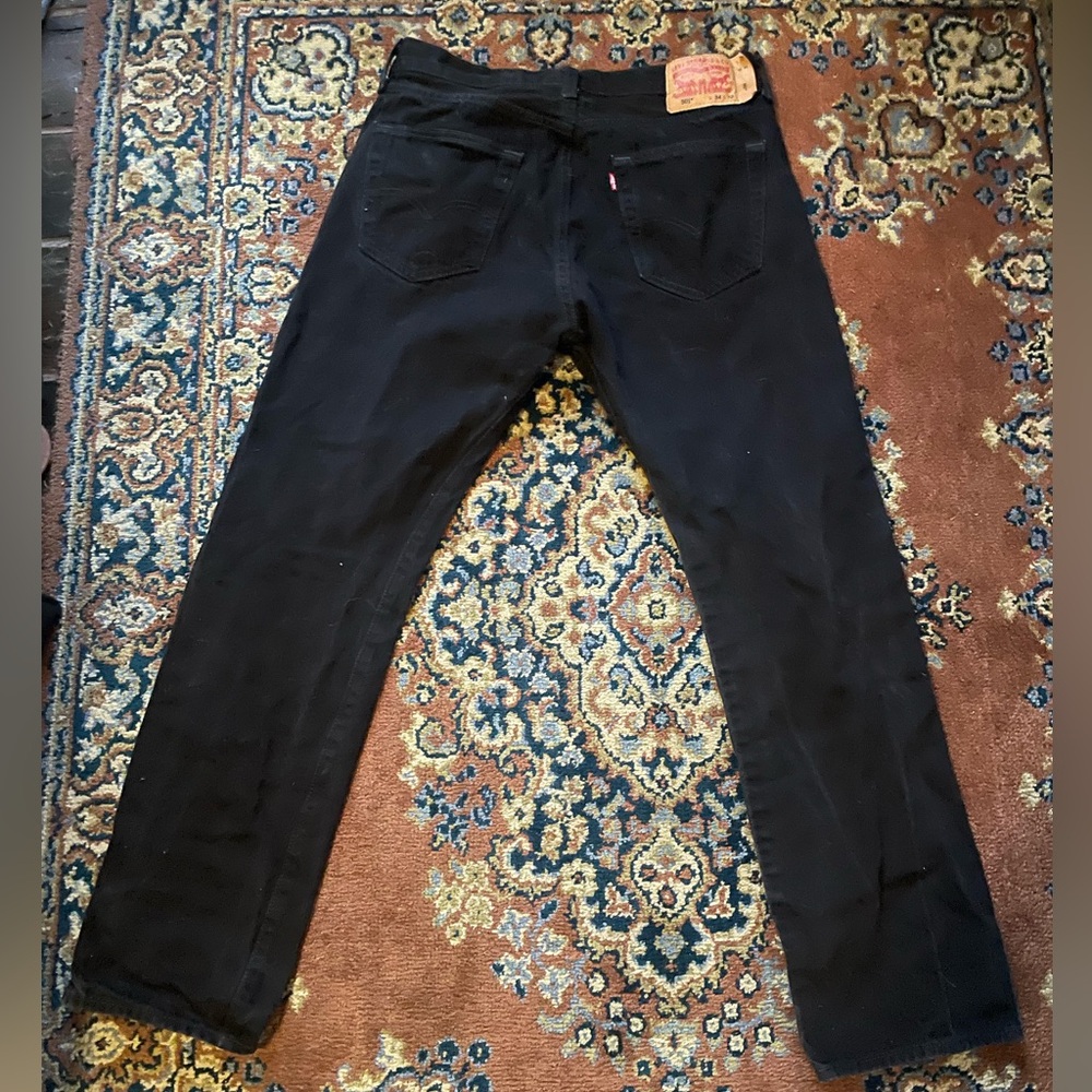 Levi’s 501 Black button fly 34x32